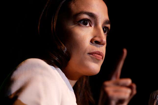 Image for article titled AOC Explains Why She Cried After 'Present' Vote on Funding Israel's Iron Dome