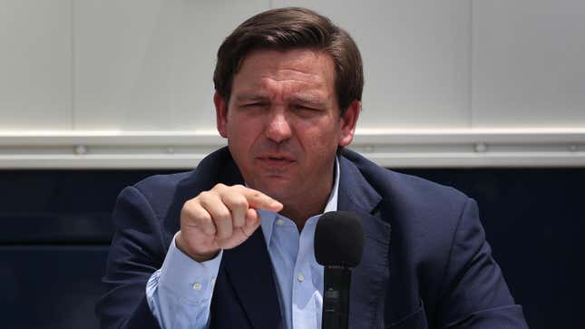 Image for article titled Ron DeSantis Celebrates Pride By Gutting Mental Health Program for Pulse Shooting Survivors, Housing For Homeless LGBT Youth