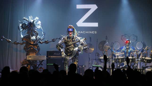 What a heavy metal band looks like in Japan.