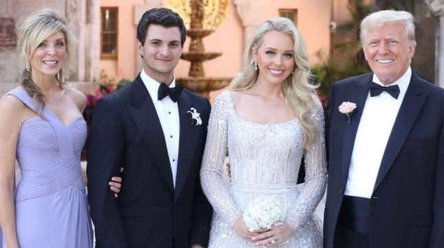 Image for article titled Tiffany Trump Gets &#39;Something Blue&#39; at Her Wedding: a Democratic Senate