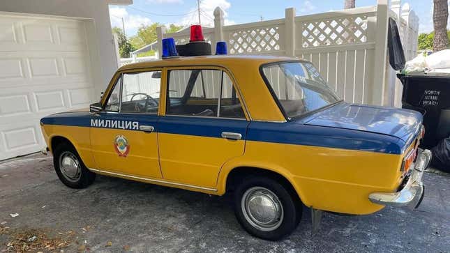 Image for article titled Lada Police Car, Saab 900 SPG, Triumph Bonneville: The Dopest Cars I Found for Sale Online