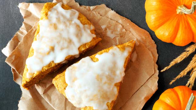 Image for article titled The Best Pumpkin Spice Item Is the Scone, You Fools