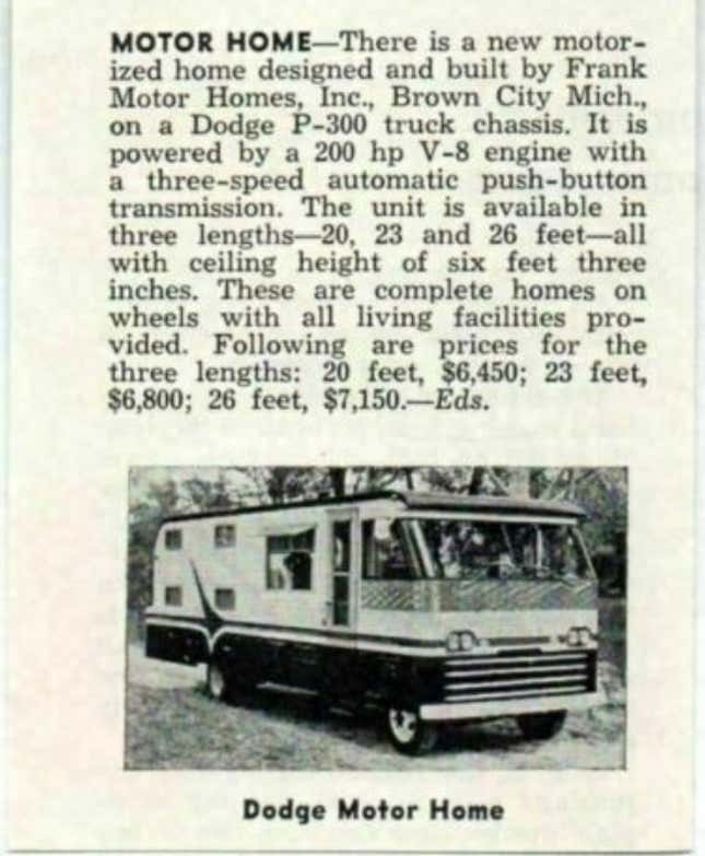 Image for article titled This Streamline RV Was Designed By The Man Who Coined The Term "Motorhome"