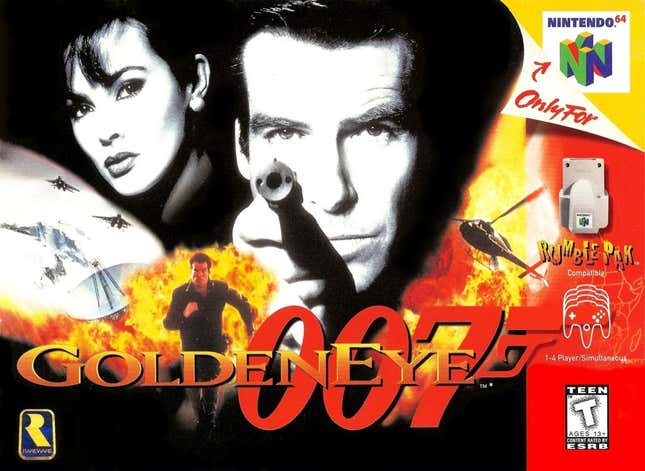 Imagen para el artículo titulado Una versión remasterizada del mítico juego GoldenEye 007 llegaría pronto
