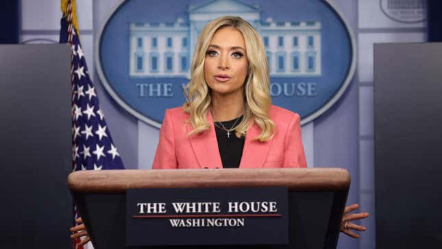 Image for article titled Kayleigh McEnany Insists She Never Lied as Press Secretary, Bless Her Heart