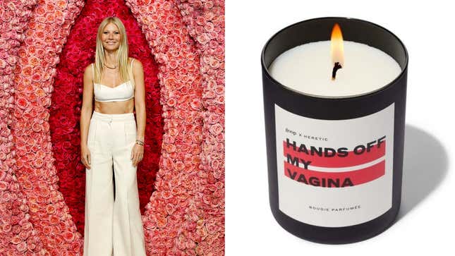 Gwyneth Paltrow and Goop's "Hands Off My Vagina" Candle