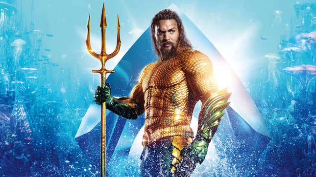 Jason Momoa as Aquaman.
