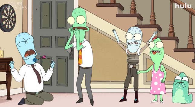 Image for article titled Hulu&#39;s Solar Opposites Has Replaced Justin Roiland With Dan Stevens