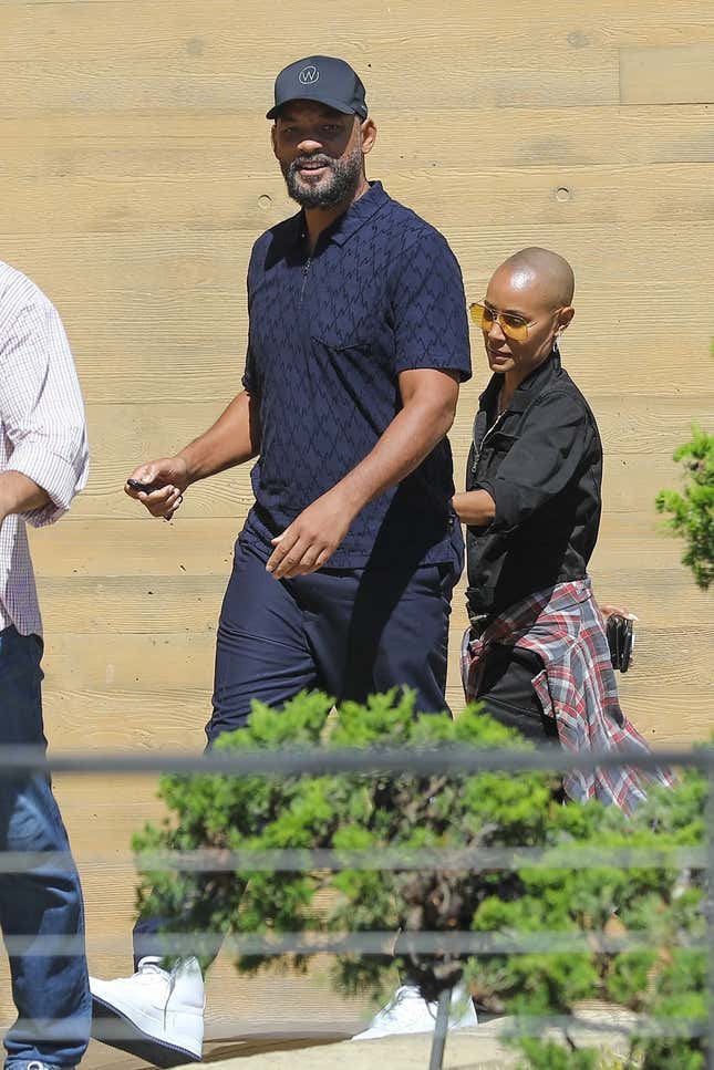 Image for article titled They Outside! Will and Jada Spotted Out Together For The First Time Since The Slap