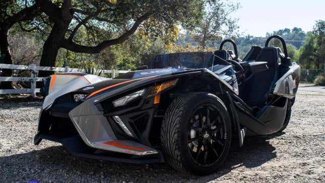 Image for article titled The 2022 Polaris Slingshot Spoke To The Deepest Parts Of My Fun-Loving Soul