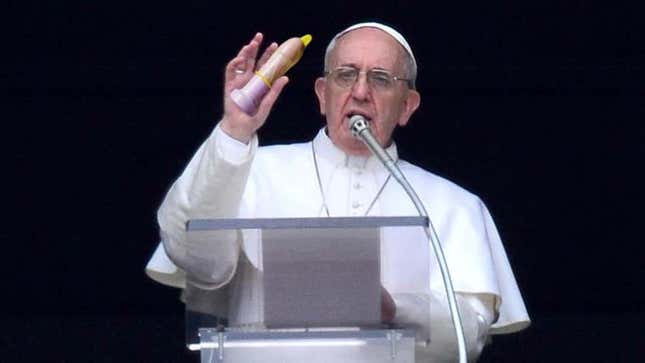 Image for article titled The Onion Looks Back At Pope Francis’ First 10 Years At A Dead End Job