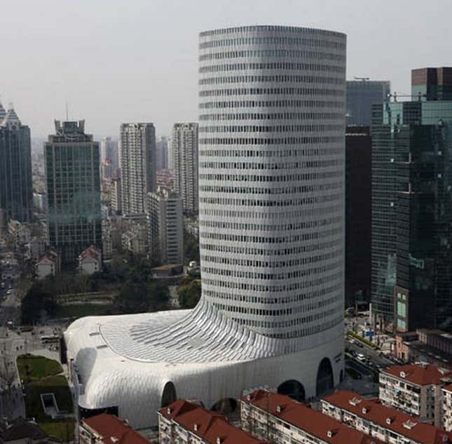 The Shanghai LV Building.