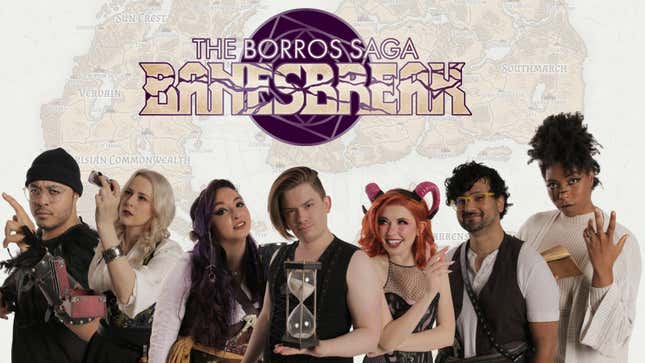 The Borros Saga: Banesbreak cast 