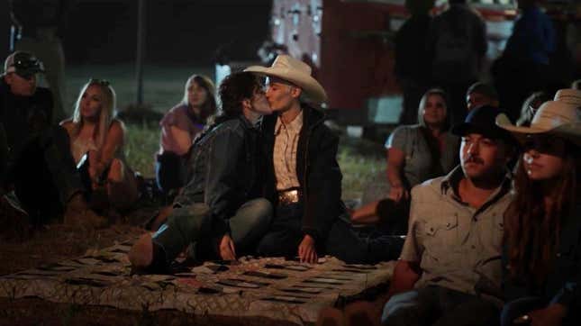 Image for article titled Whoa There Cowboy: Yellowstone Featured Its First Lesbian Kiss!