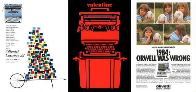 Olivetti ads.