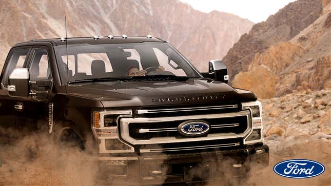 Image for article titled New Ford F-450 Promises To Make Driver Look Ever So Tiny