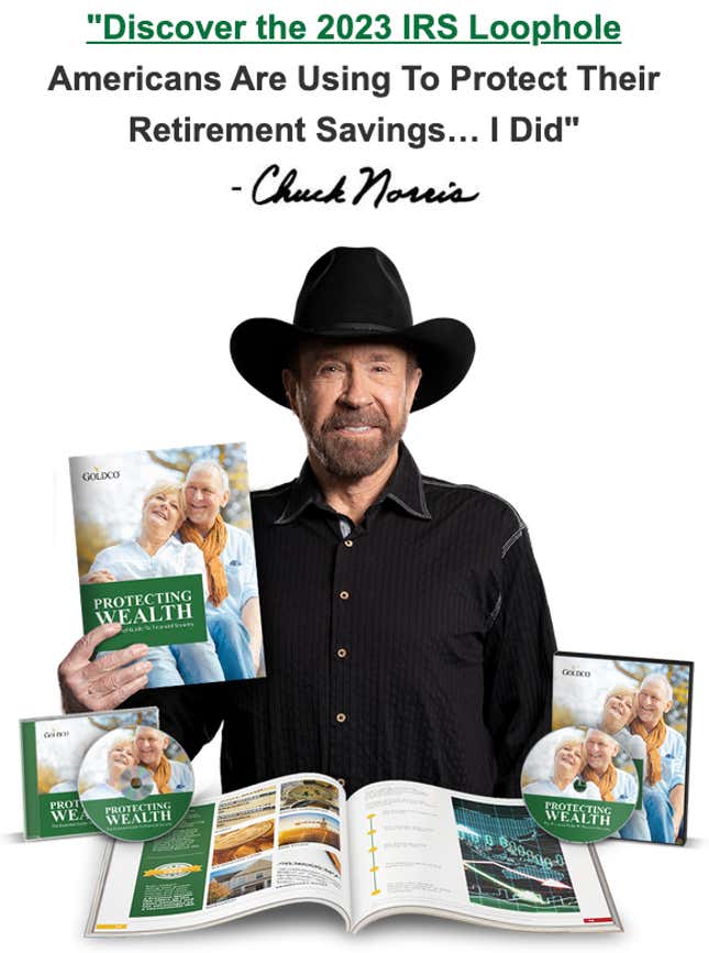 Chuck Norris tiene un buen consejo para los antiguos usuarios de Parler.