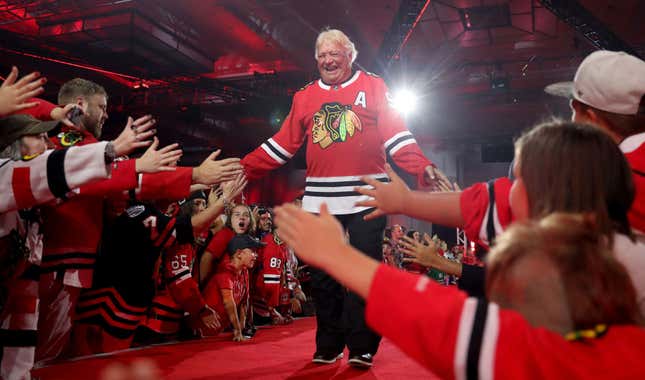 Bobby Hull, who is dead now, pleaded guilty to assaulting a police officer who intervened after Hull’s third wife accused him of domestic abuse. Hull’s second wife said he beat her nearly to death with a shoe. Hull was also quoted as saying “Hitler had some good ideas,” but denied saying that, causing Hull’s daughter to go on record as saying the quote was perfectly in line with his character. The Chicago Blackhawks built a statue in Hull’s honor.