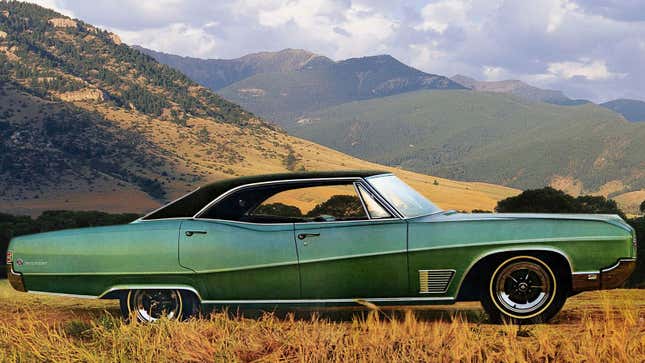 A photo of a green Buick Wildcat. 