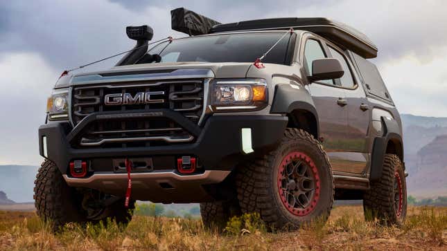 Image for article titled The GMC Canyon AT4 OVRLANDX Off-Road Concept Is A Sign Of The Times