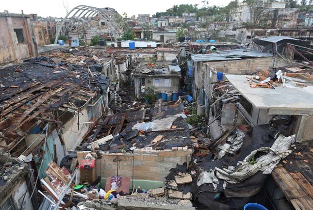 Image for article titled Photos: The aftermath of a rare and deadly tornado in Havana