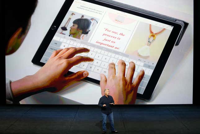 The iPad Pro.