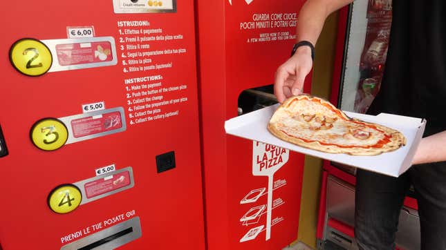 robotic pizza machine