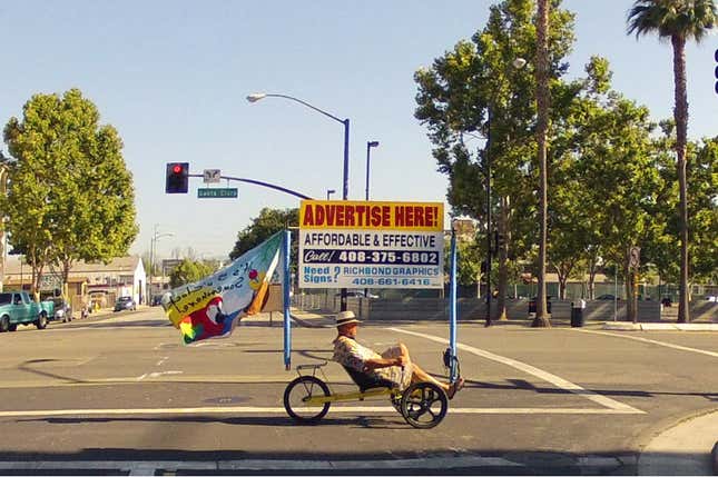 bicycle billboard hedge funds