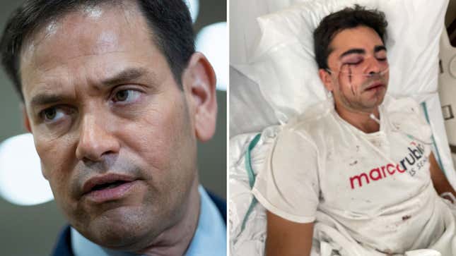 Image for article titled Marco Rubio Canvasser, a Notorious White Supremacist, Was Beaten in Miami Area