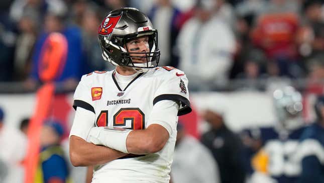 Image for article titled Tom tantrum: Brady gives expletive-filled response to retirement question