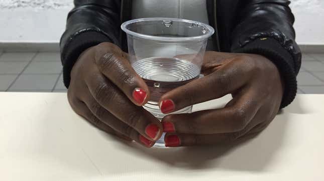 The Rwandan journalist—not silenced yet.