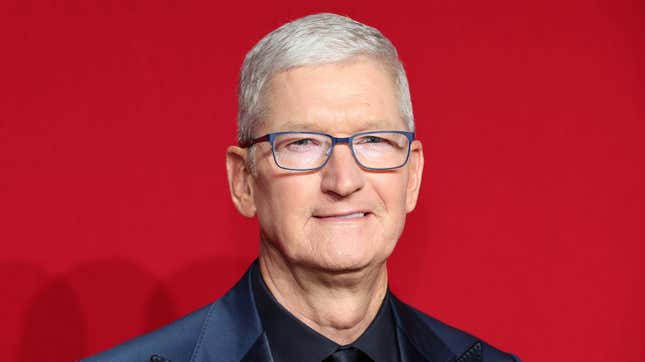 Tim Cook attends GQ's Global Creativity Awards on April 06, 2023 in New York City.