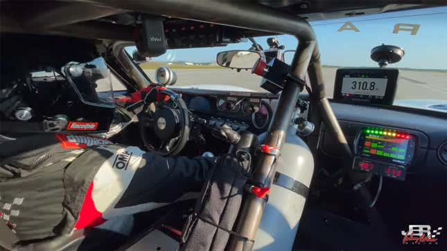 Image for article titled Watch Johnny Bohmer Hit 310 MPH In His Ford GT Before He Breaks That Record, Too