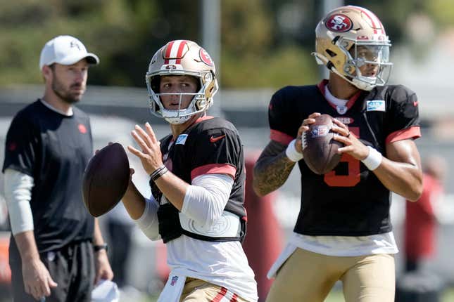 The Niners are between a Brock and a hard place with their QB situation.