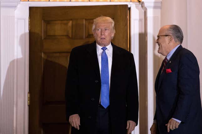 Image for article titled Arizona Secretary of State Requests Investigation Into Donald Trump and Rudy Giuliani for Possible Election Interference
