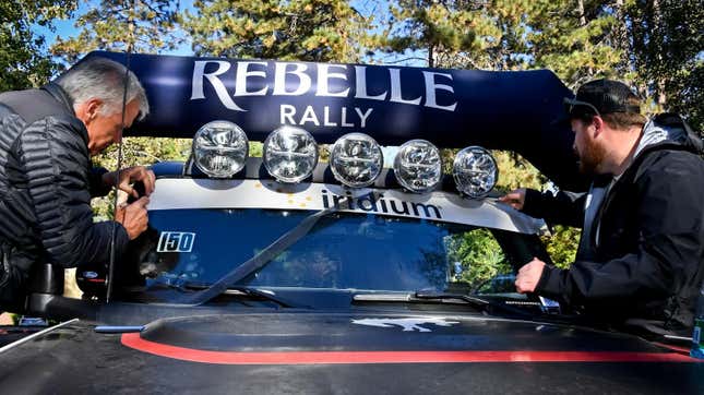 Image for article titled 2022 Rebelle Rally Tech Inspection at Tahoe Base Camp