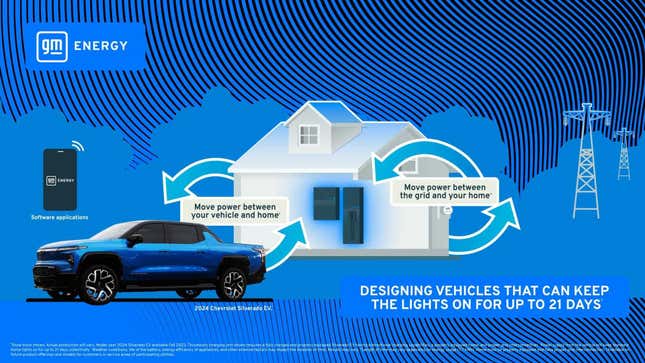 Image for article titled General Motors Is Getting Into the Energy Business