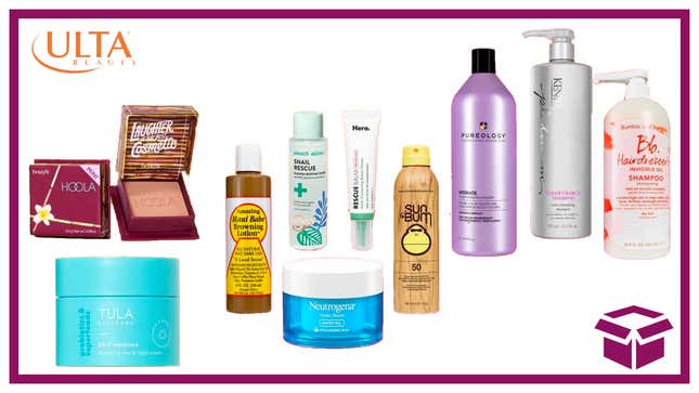From now until July 15, save big on skincare, beauty, and more at Ulta.