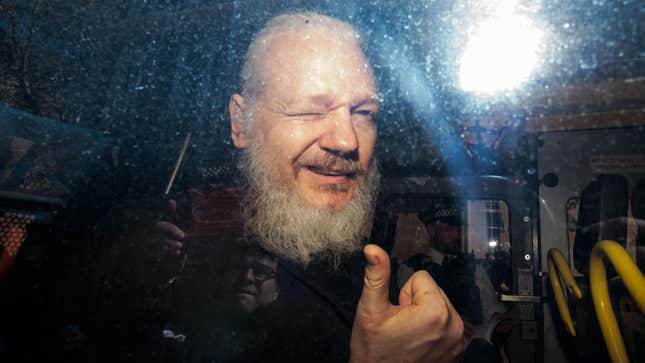 Image for article titled The U.S. Really Doesn&#39;t Want to Admit It Spied on Julian Assange