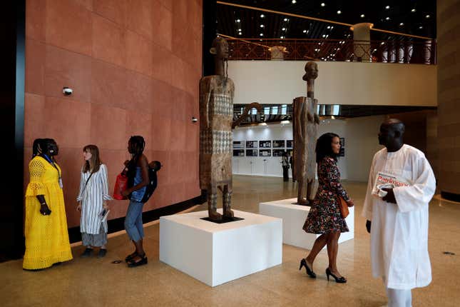Image for article titled Photos: Inside the sprawling Museum of Black Civilizations in Senegal
