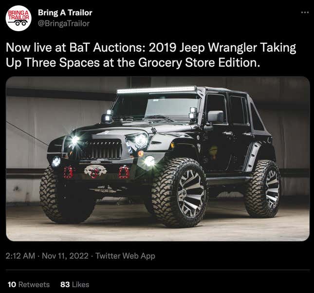 Image for article titled The Best Fake &#39;Bring a Trailor&#39; Ads on Twitter