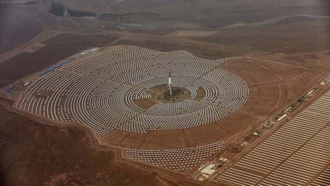 Morocco, Tunisia and Egypt are marketing solar power to Europe while ...