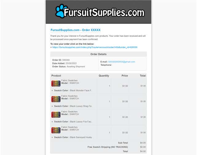 I ordered a few different types of fur, and I’ll keep you all posted on which works out best