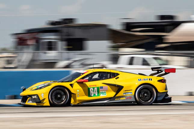 Image for article titled The Corvette C8.R Is Only A Little Faster In GTE Spec Than It Is In GT3