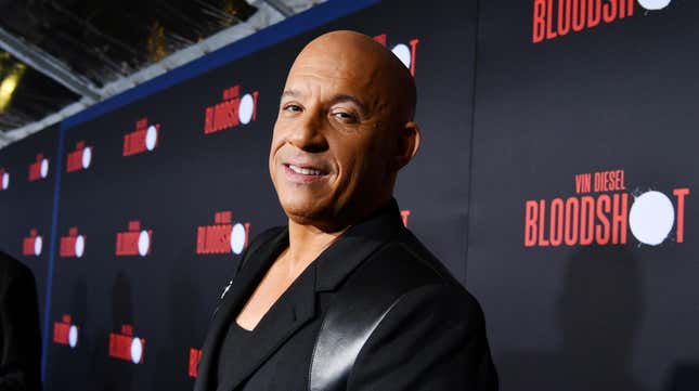 Image for article titled Vin Diesel Says He Would Make a Fast and Furious Musical, Which Is Great To Hear Because I Would Watch a Fast and Furious Musical