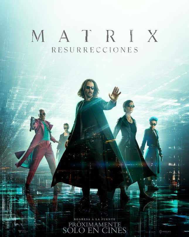 Imagen para el artículo titulado Aquí está el tráiler final de Matrix Resurrections: Neo y Trinity están en un loop infinito