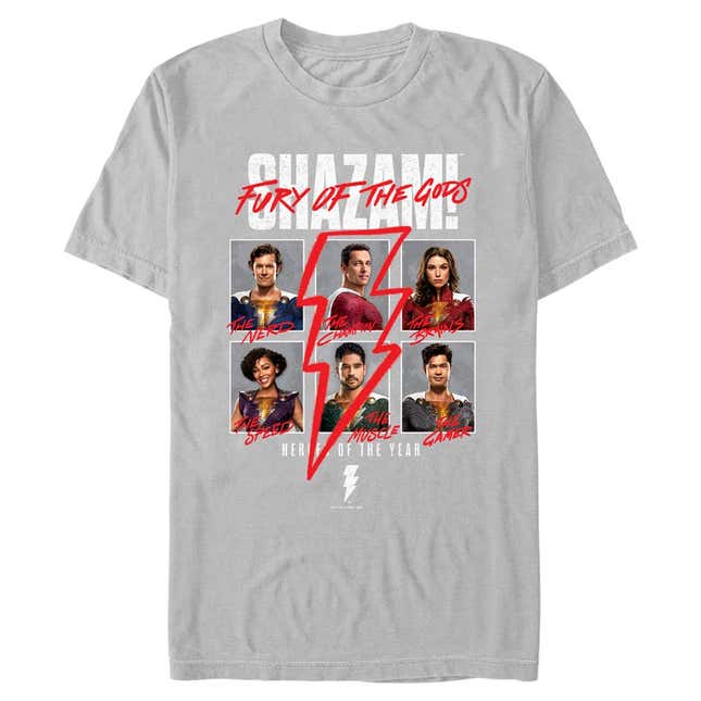 Image for article titled Shazam: Fury of the Gods Merch Parades the Shazamily With New DC Studios Gear