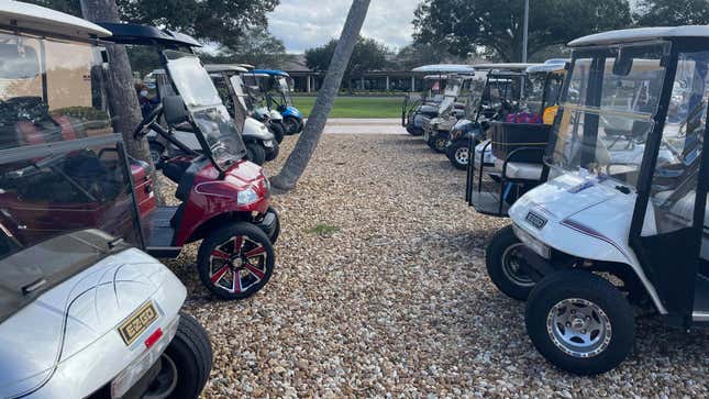 Image for article titled Florida Man Gets Two Years In Federal Prison For Stealing Golf Carts