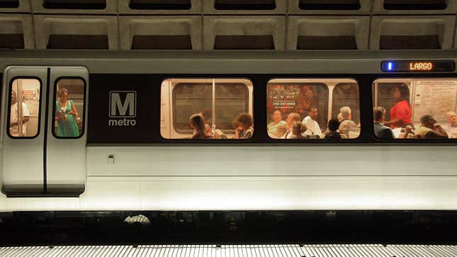 Image for article titled One DC Metro Train Derailed Three Times In A Day