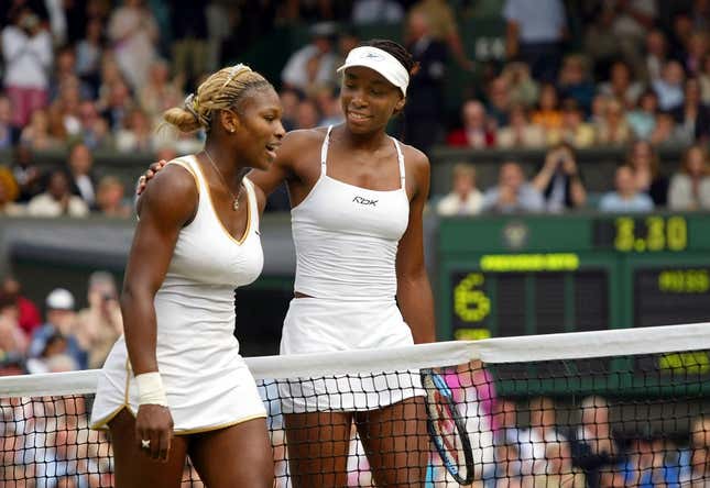 Image for article titled Two decades of the Williams sisters meeting across a tennis net, in photos